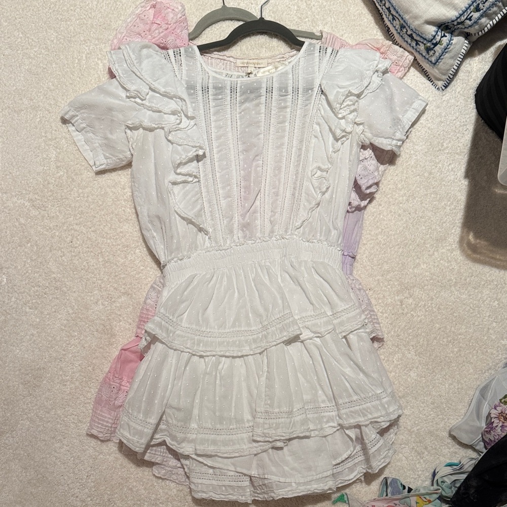 white loveshack dress